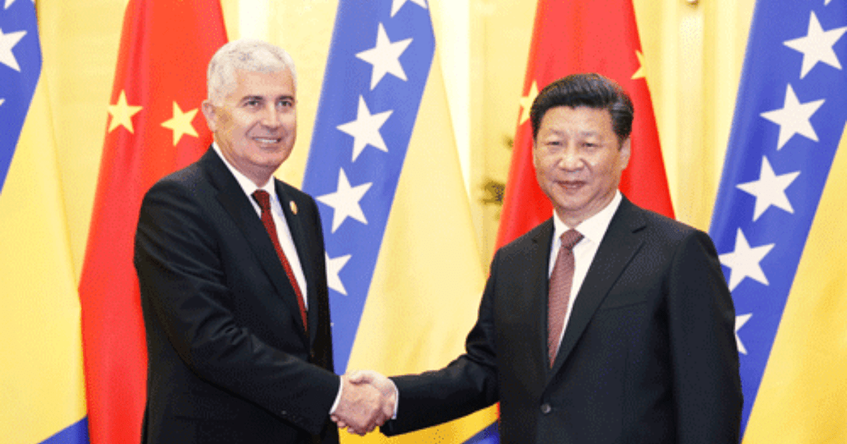 China and Bosnia-Herzegovina Strengthen Diplomatic Ties in High-Level Beijing Meeting