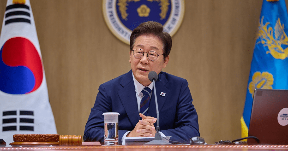 South Korean President Lee Jae myung