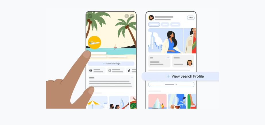 google search profile