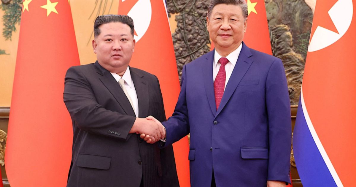 north korea china